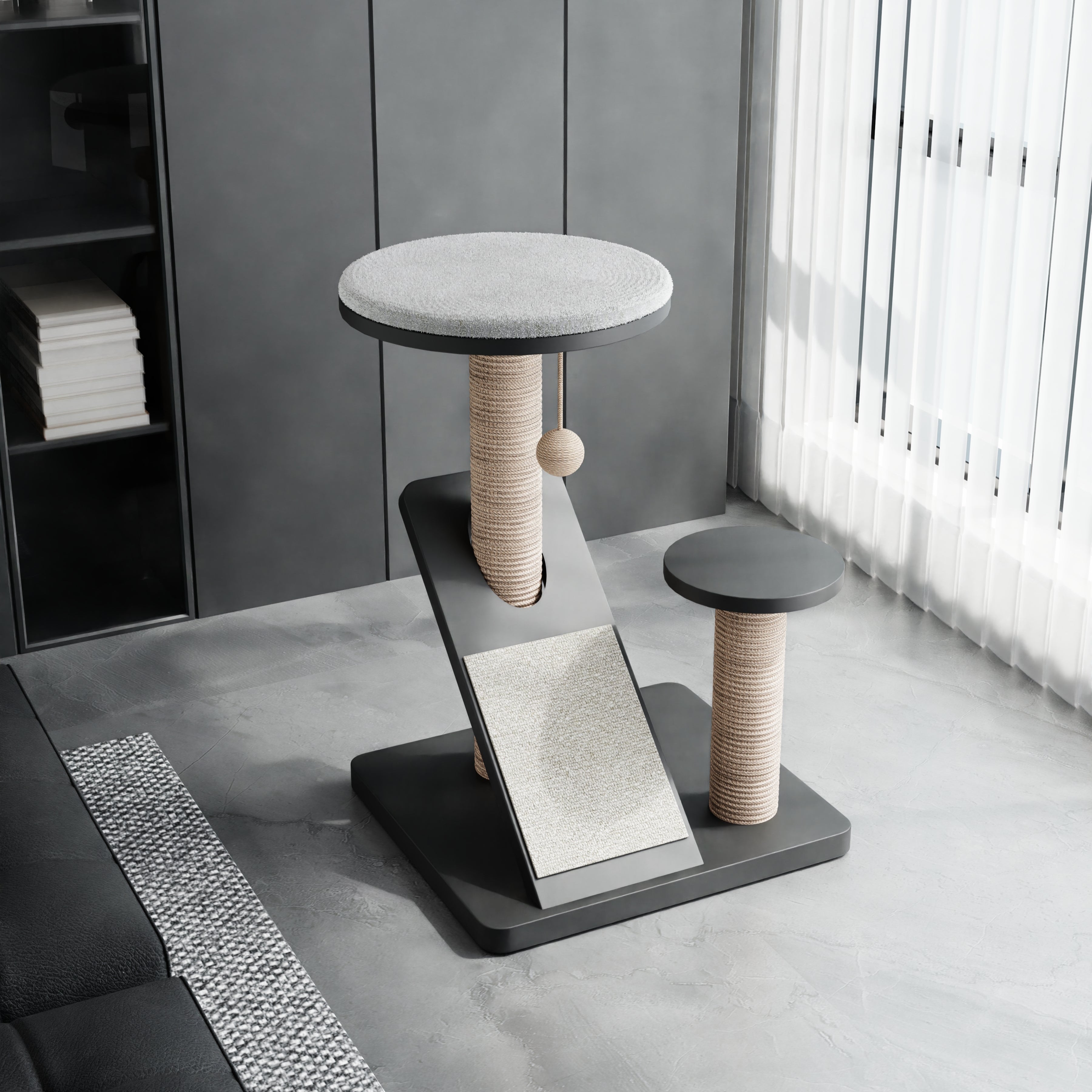 The Purrch - Luxury Cat Perch and Scratching Post