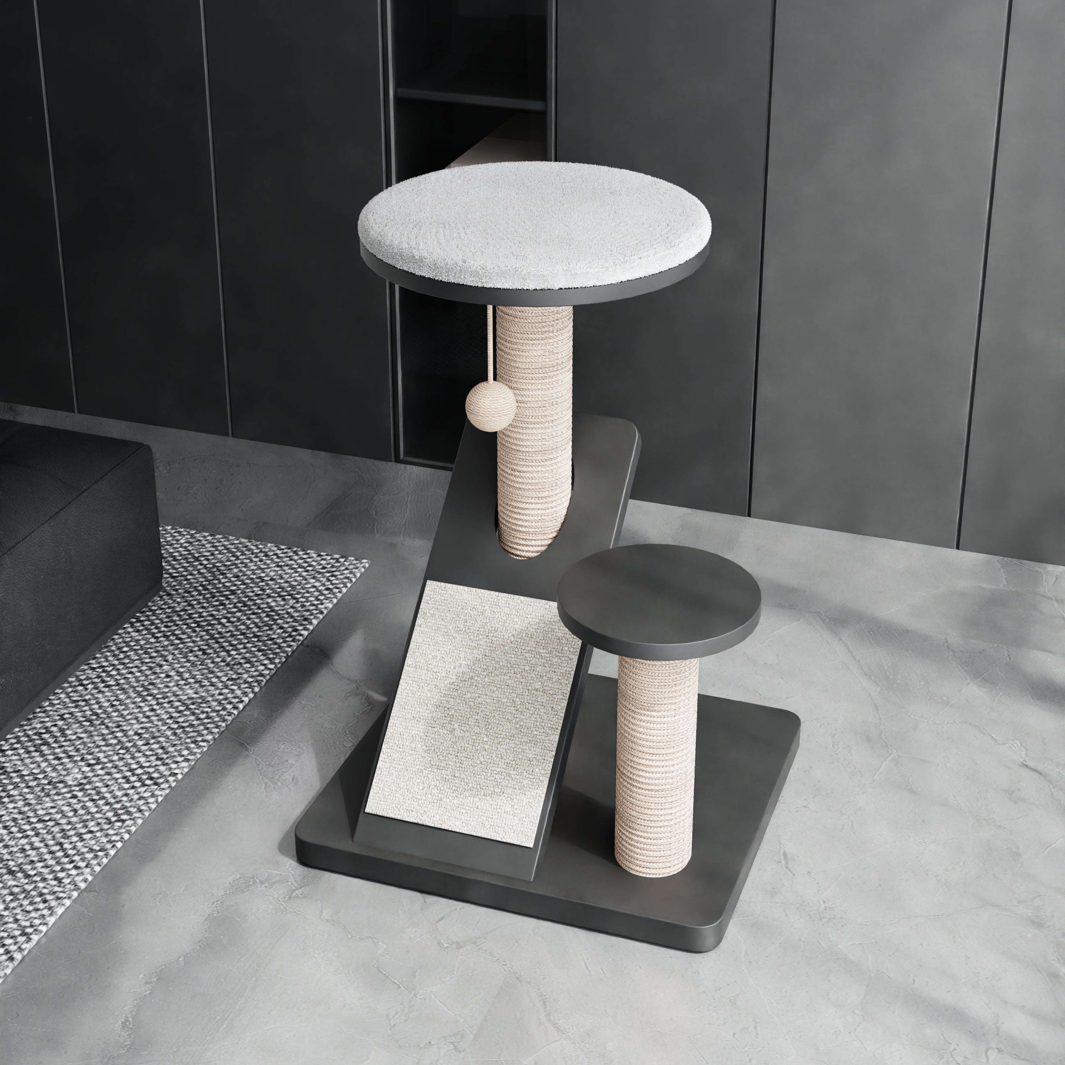 The Purrch - Luxury Cat Perch and Scratching Post