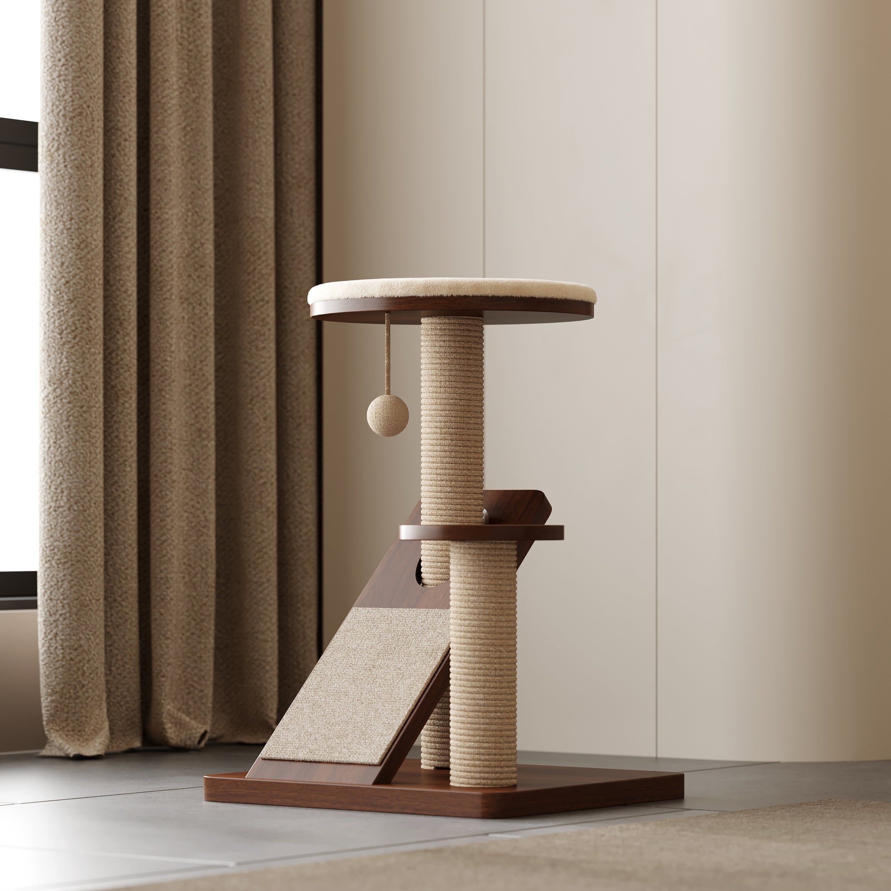 The Purrch - Luxury Cat Perch and Scratching Post