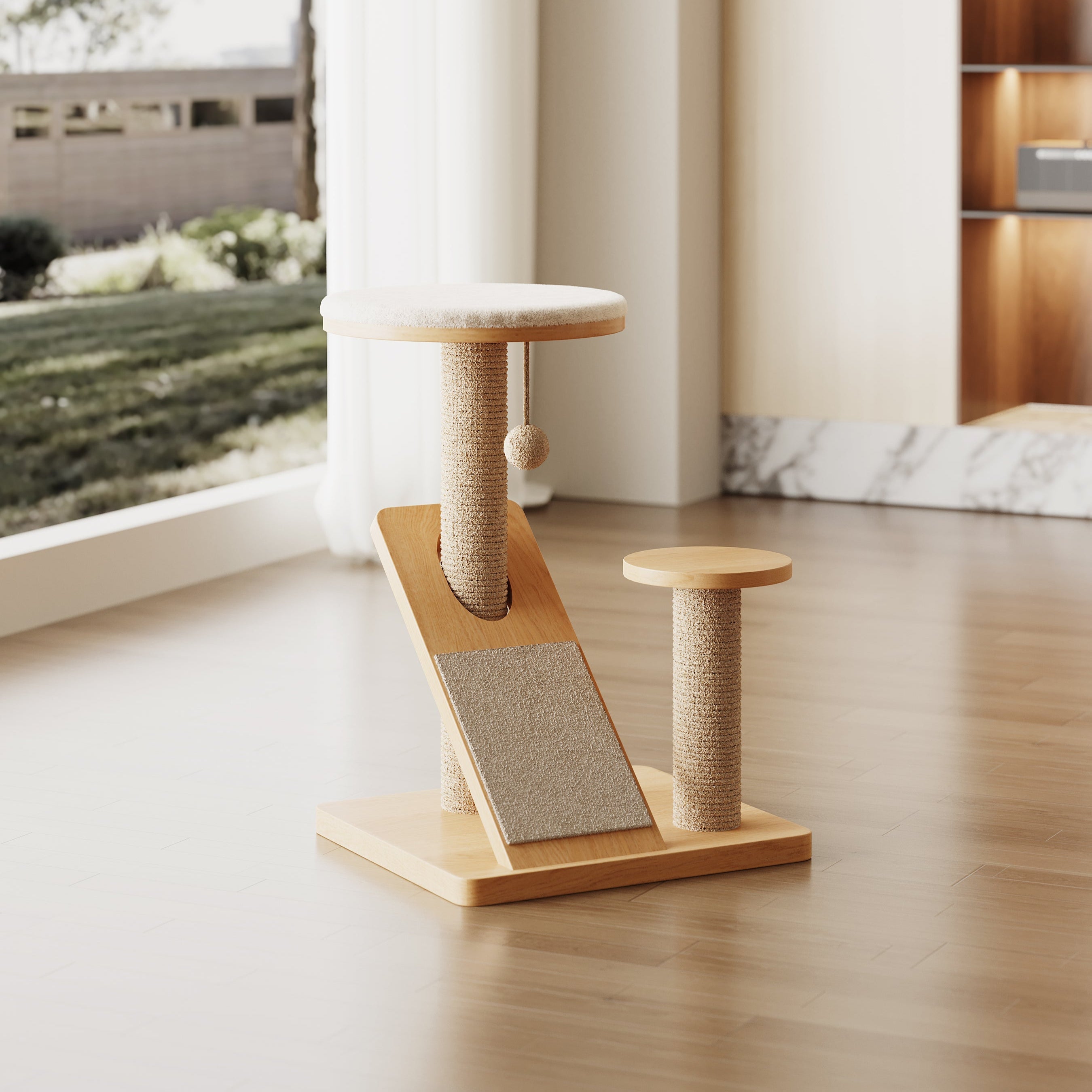 The Purrch - Luxury Cat Perch and Scratching Post