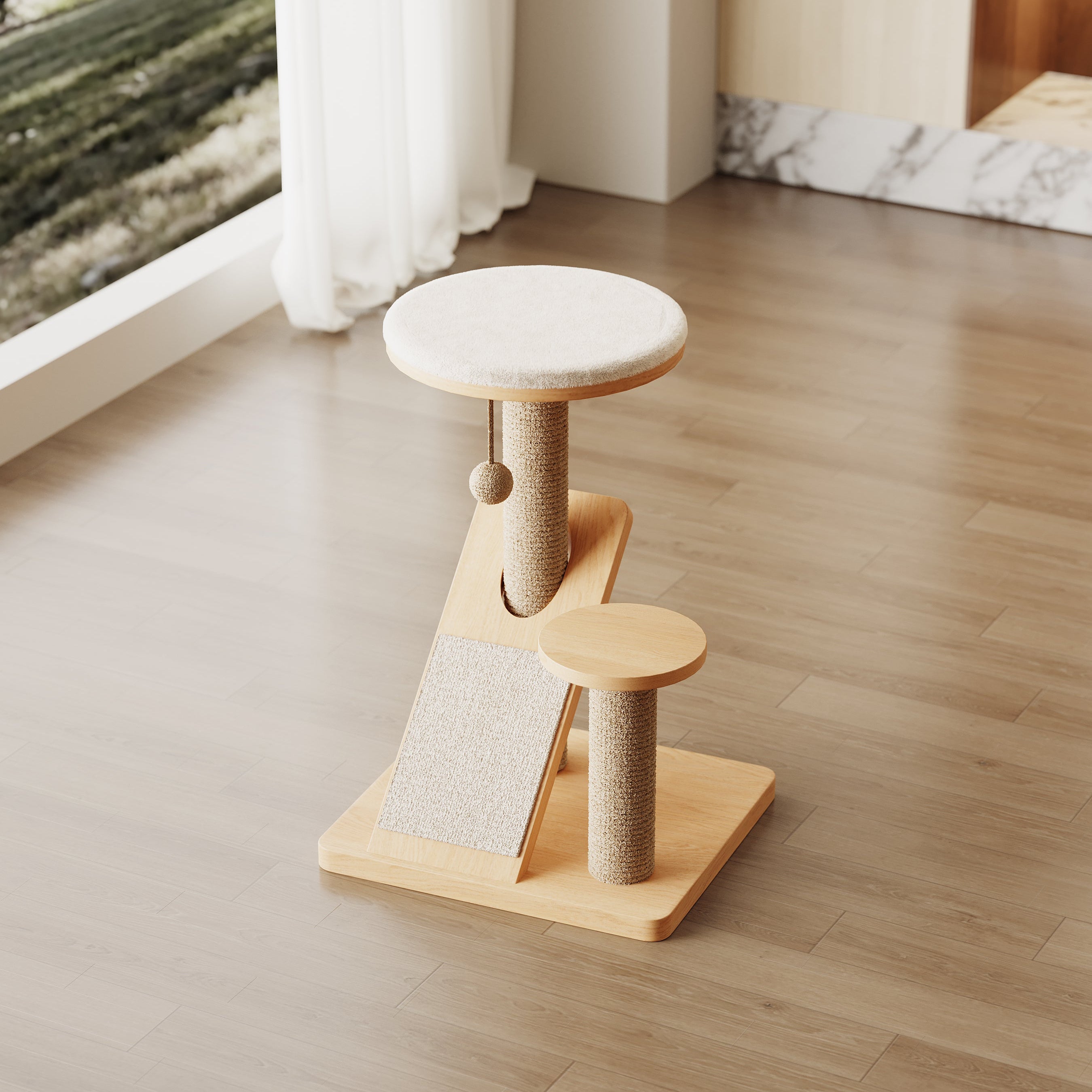 The Purrch - Luxury Cat Perch and Scratching Post