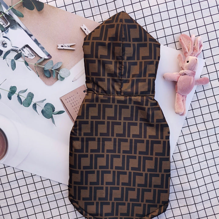 Designer Dog Cotton Coat - Stylish and Cozy Canine Outerwear